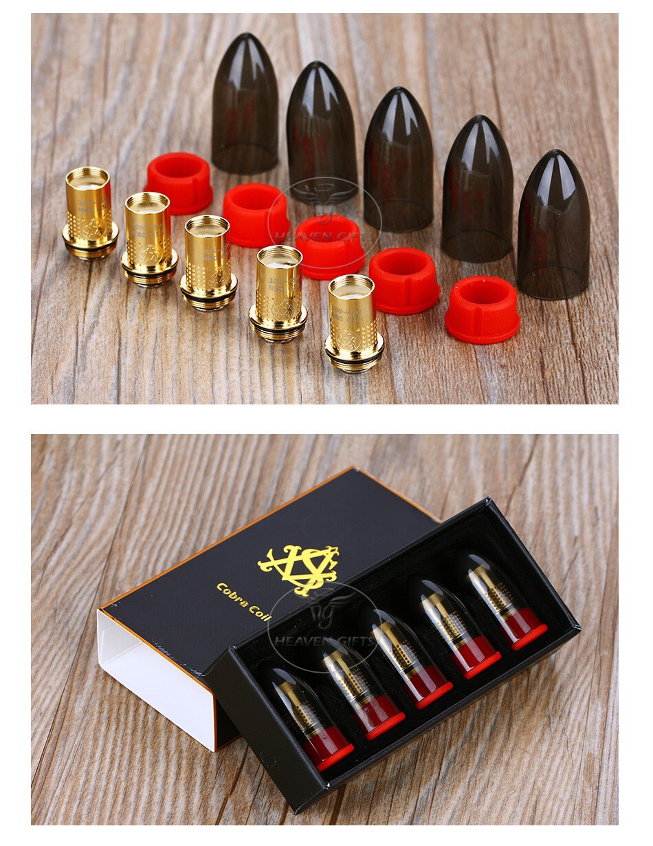 Coil vape occ cobra chính hãng (giá bán là 1 coil 55k, hộp nguyên seal 5 coil) / pktn sale