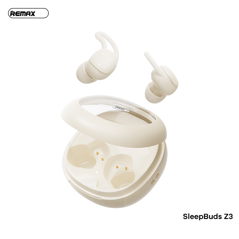 Tai nghe bluetooth REMAX SleepBuds Z3 Airpods True Wireless mẫu mới pin tai 30mAh pin dock 250mAh siêu trâu [BH 1 Năm]