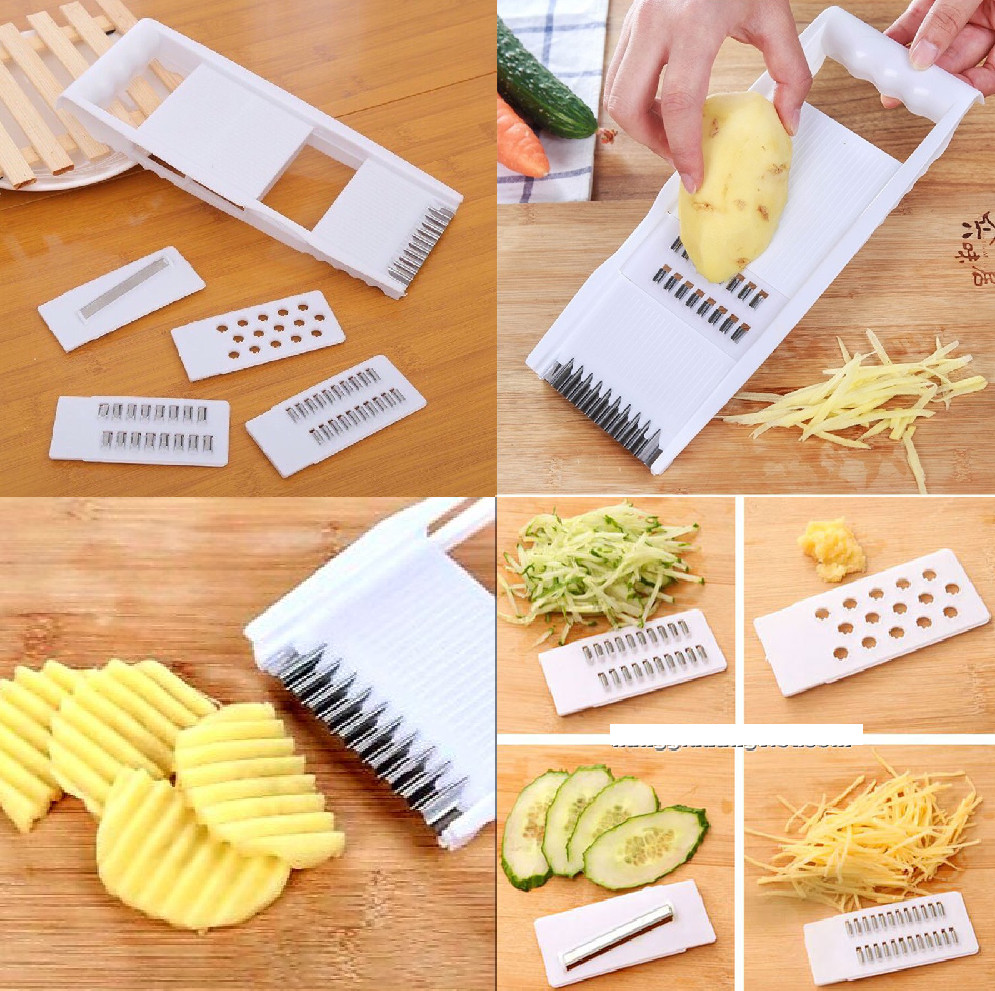 Bộ dao bào nạo củ quả đa năng 5in1 / pktn sale