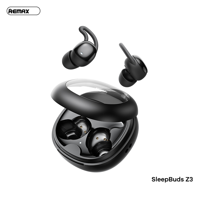 Tai nghe bluetooth REMAX SleepBuds Z3 Airpods True Wireless mẫu mới pin tai 30mAh pin dock 250mAh siêu trâu [BH 1 Năm]