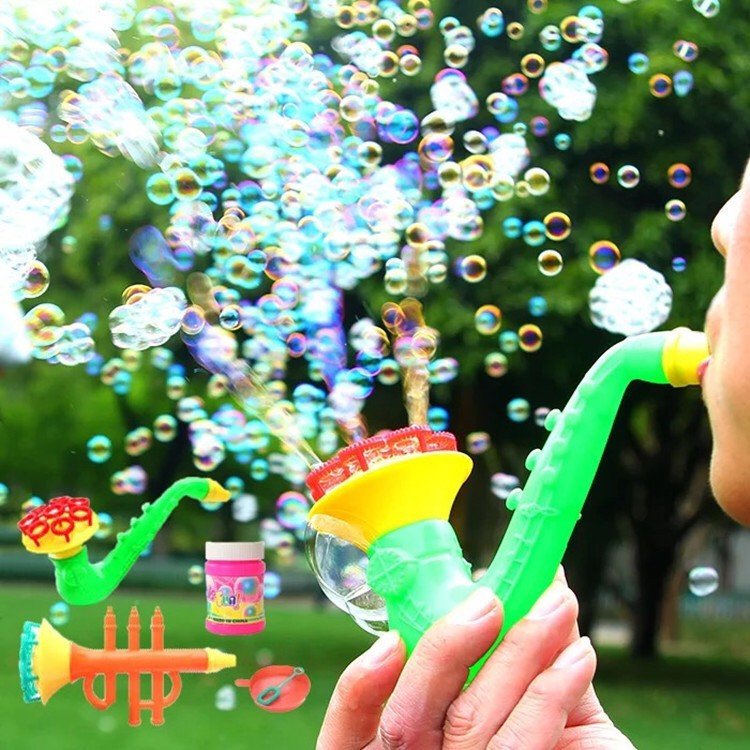 Đồ Chơi Thổi Bong Bóng Hình Cái Kèn Cho Bé / pktn sale