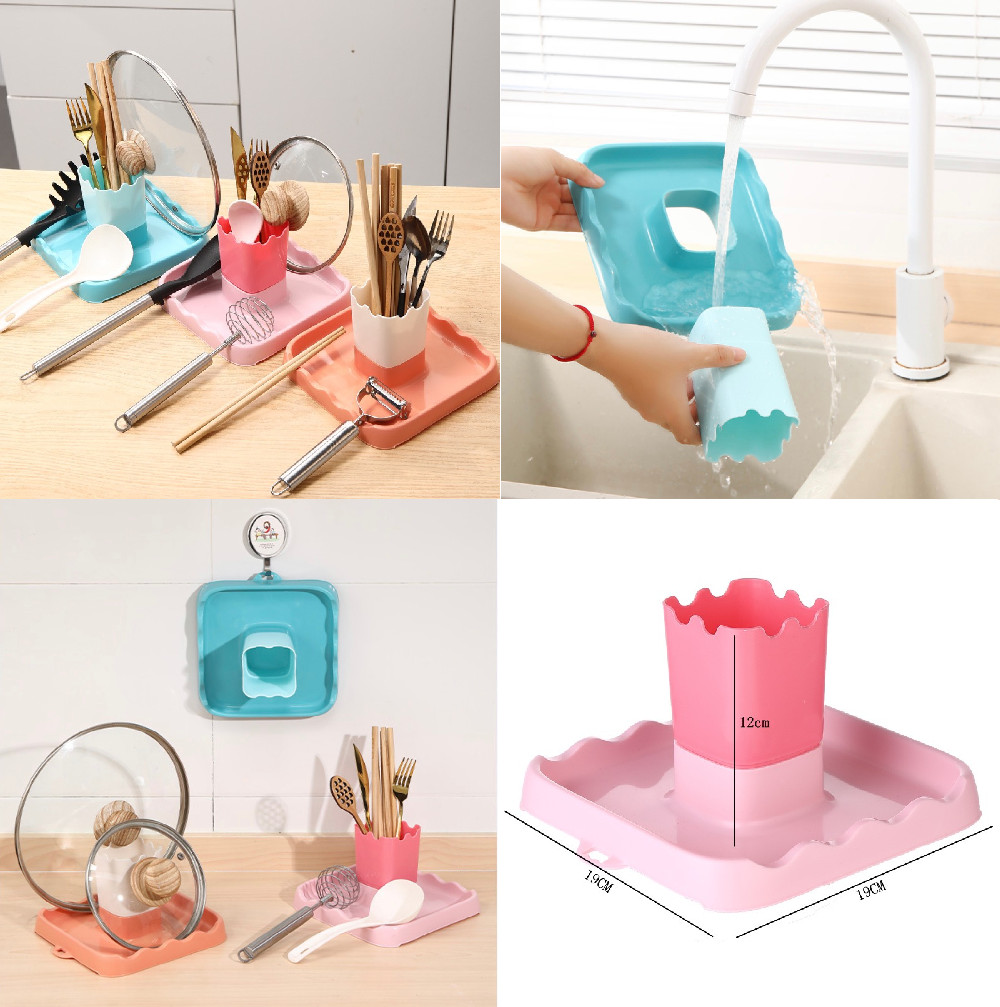 Ống đũa hình trụ kiêm gác nắp nồi nhà bếp đa năng / pktn sale