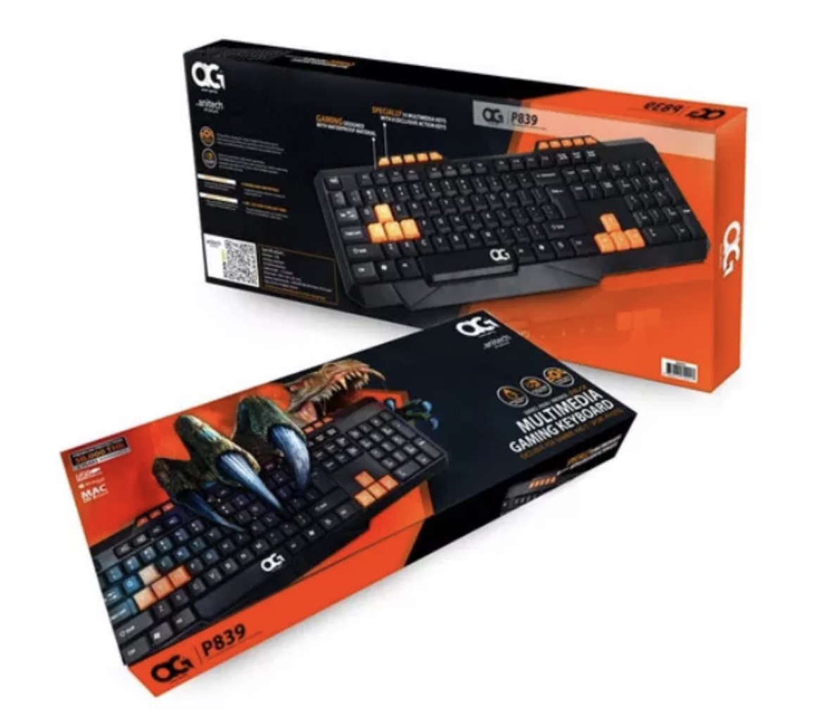 Bàn phím có dây P839 ANITECH [BH: 6 tháng]