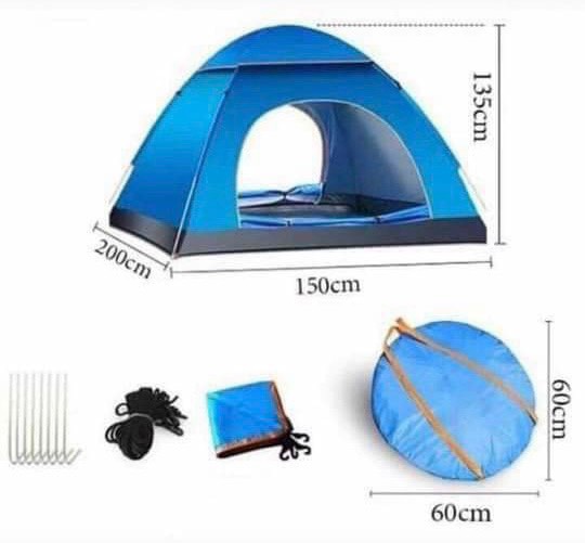 Lều cắm trại du dịch 2 người tự bung