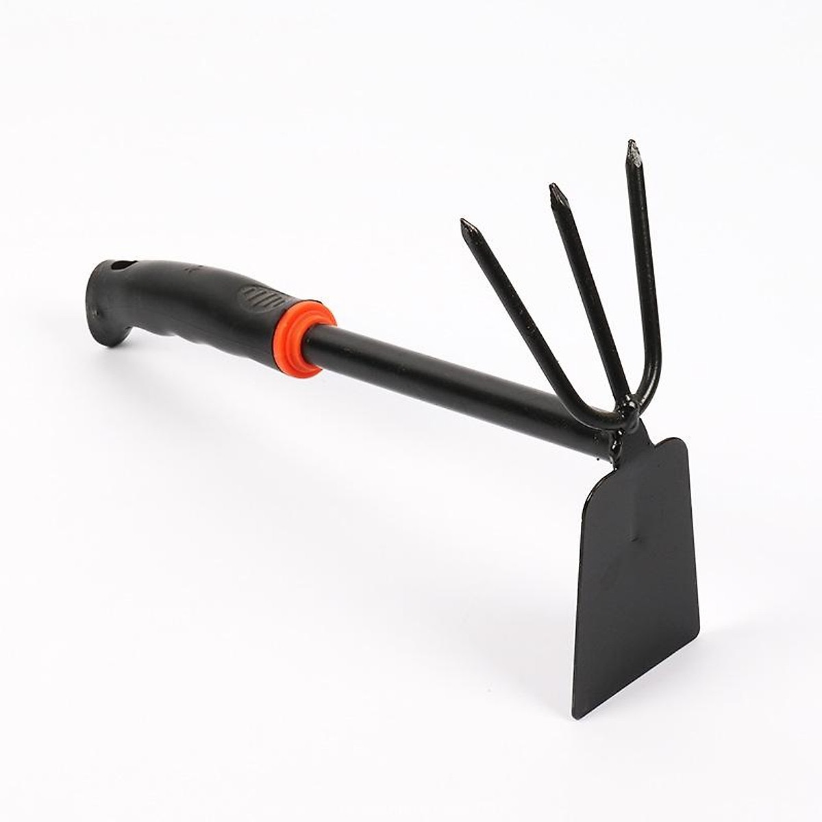 Dụng cụ làm vườn xẻng cuốc cào xới đất cán dài 40cm [NONE] / pktn sale