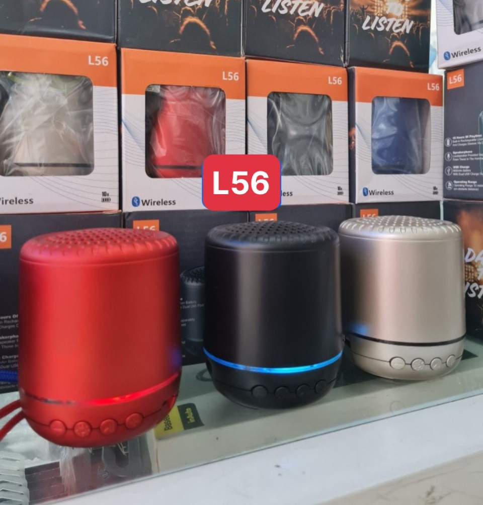 Loa bluetooth L56 có đèn led nhiều màu