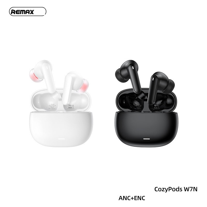Tai nghe bluetooth Remax Cozypods W7N chống ồn kiểu dáng airpods True Wireless chính hãng [BH 1 Năm]