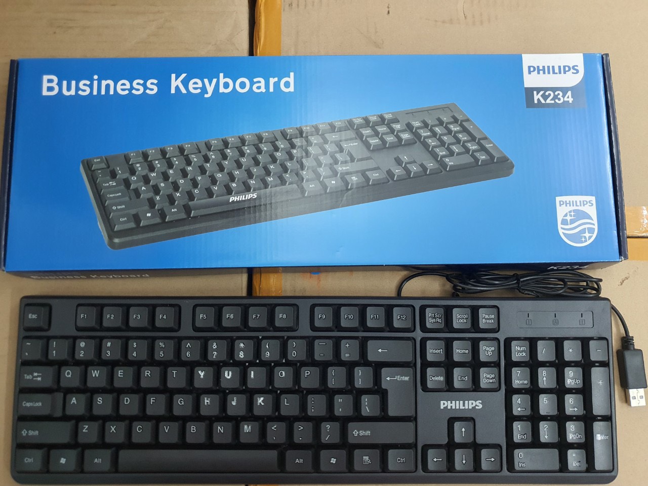 Bàn phím có dây Philips K234 [BH 1 năm] / pktn sale