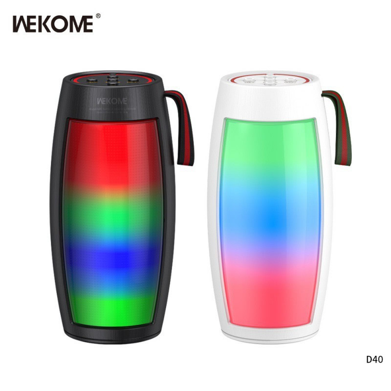 Loa bluetooth Wekome D40 có đèn led chính hãng [BH 1 năm]