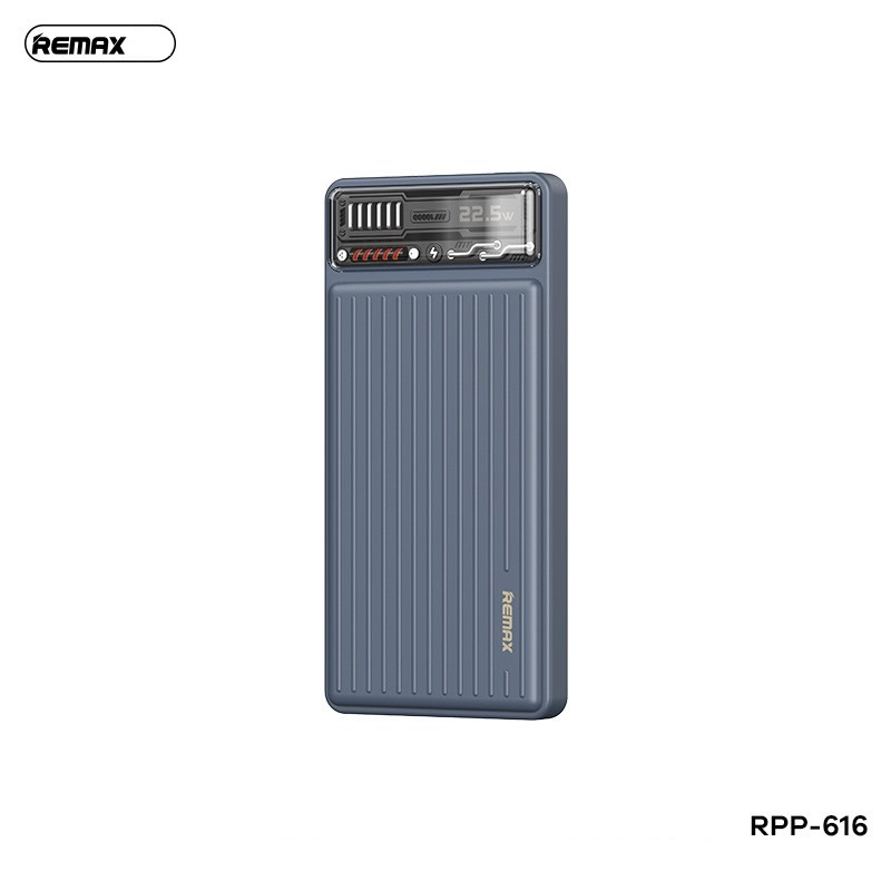 Pin sạc nhanh 22.5w REMAX RPP-616 10.000mAh dự phòng QC3.0+ PD chính hãng [BH 1 năm]