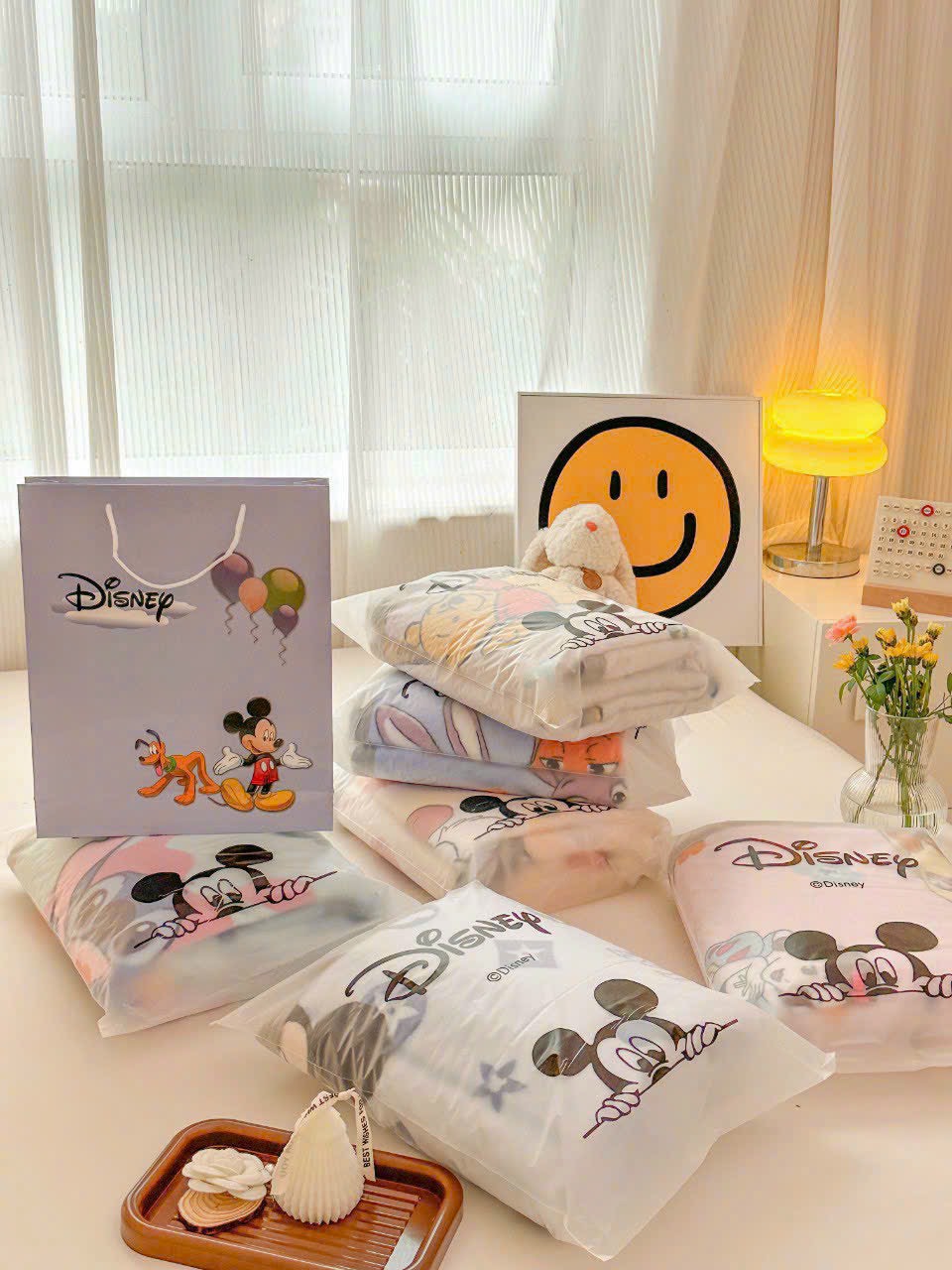 Chăn mền mickey cotton cho bé 150x120cm [BH: NONE]