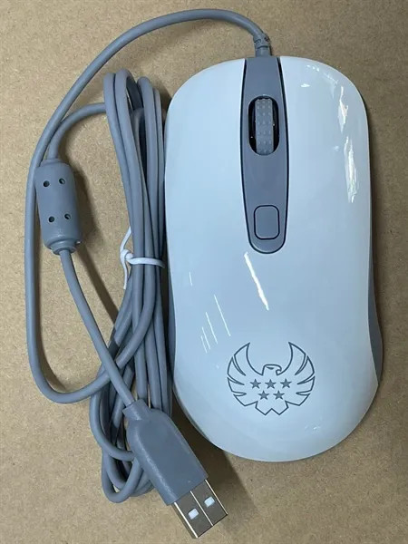 CHUỘT LINKTOP GAMING CAO CẤP S02 LED RGB 3050IC VÀ 20 TRIỆU CLICK (màu trắng) [bh 6 tháng]