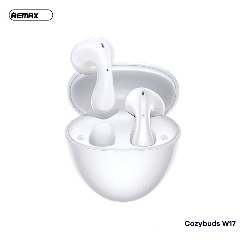 Tai Nghe Bluetooth Remax Cozybuds W17 True Wireless V5.3 ENC kiểu dáng airpods chính hãng [BH 1 năm]