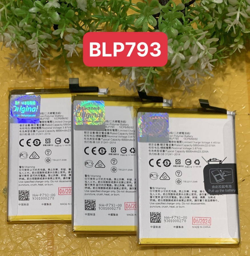Pin điện thoại Oppo BLP793 / Realme C11 / Realme C12 / Realme C15  (Khách mua tự thay) [BH: 6 Tháng]