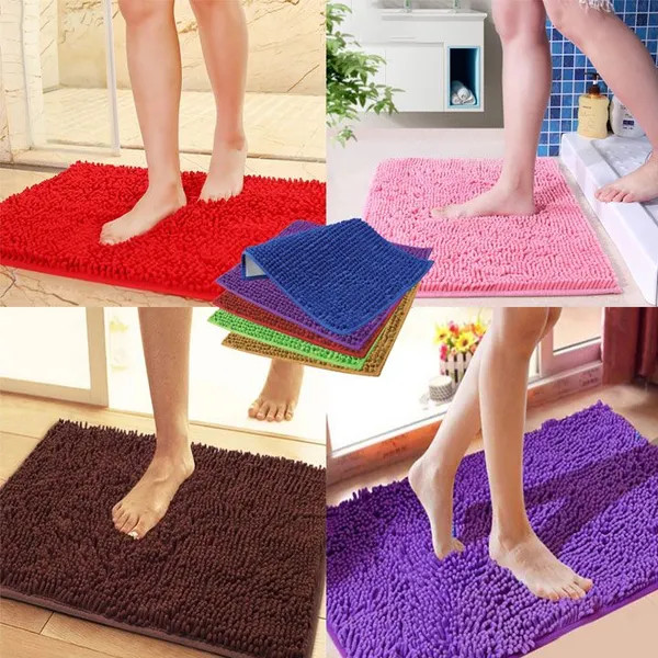 Thảm chùi chân kiểu dáng San hô siêu thấm size 40x60cm [BH: NONE]