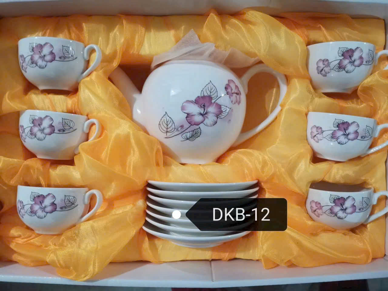 Bộ ẤM TRÀ  HOA VĂN DKB12 [BH: NONE]