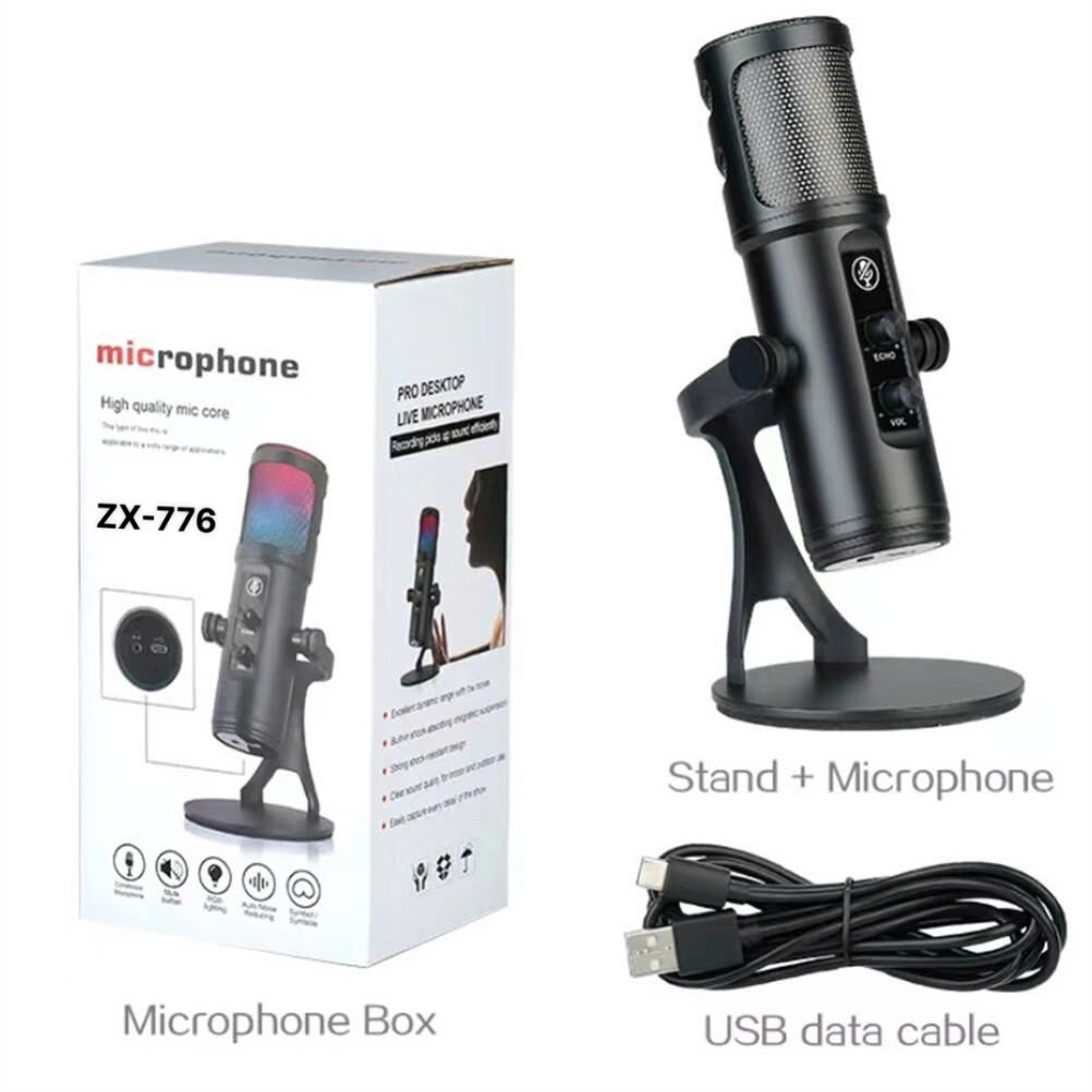Micro thu âm livestream ZX776 [BH: 1 THÁNG]