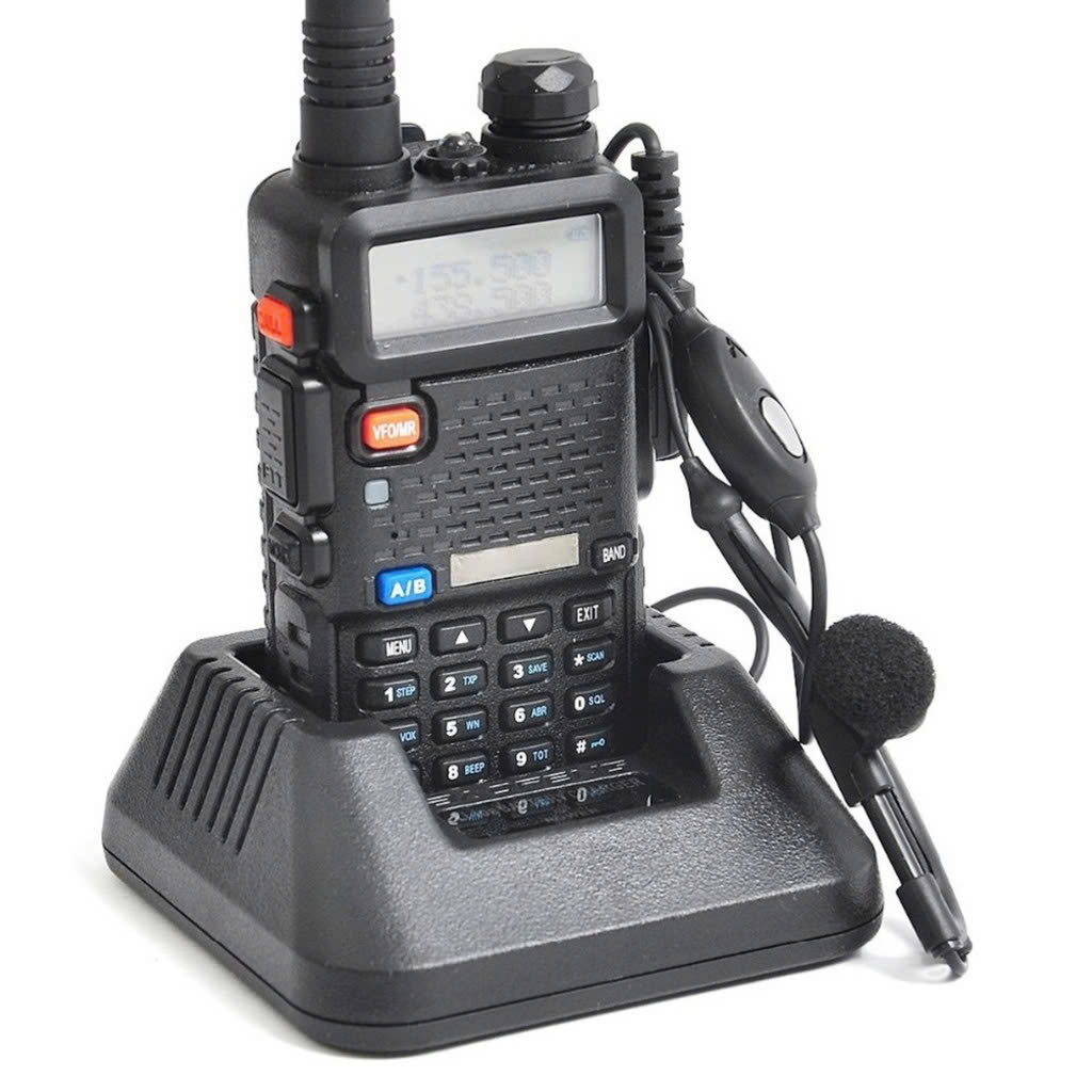 1 cái Bộ Đàm Baofeng BF0678 UV-5R Có Lcd 2 Băng Tần VHF và UHF Cao Cấp 128 Kênh [BH: 3 THÁNG]