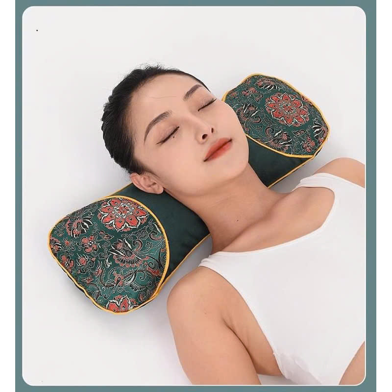 Gối nằm trị đau cổ vai gáy ghim điện trực tiếp NGẢI CỨU [BH: 1 TUẦN]