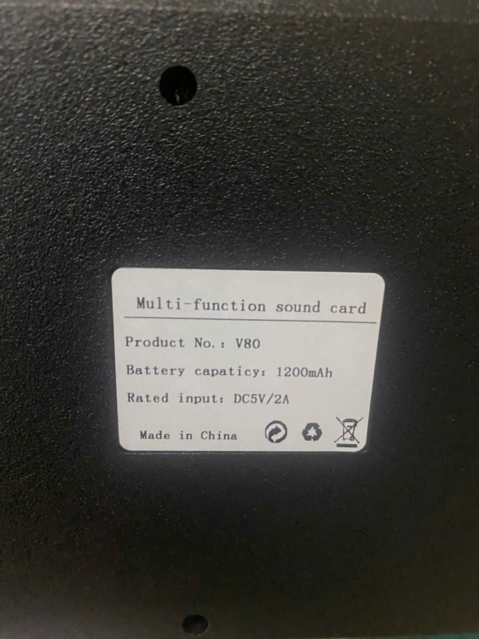 Soundcard livetream TikTok cho điện thoại mẫu V8 kèm đèn led siêu đẹp [BH 6 tháng]