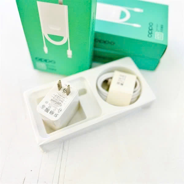 Bộ sạc nhanh 67W OPPO 8T {(cóc 1 cổng Usb, cáp usb ra Type c (a-c)} hộp xanh ngọc siêu đẹp [BH: 3 THÁNG]