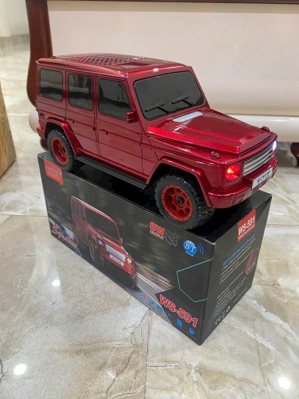 Loa bluetooth mẫu xe hơi WSTER WS-591 chính hãng [Bh 6 Tháng]