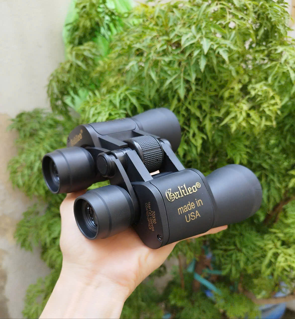 Ống nhòm quân sự 2 mắt tầm nhìn 1000m GALILEO chính hãng [TEST]