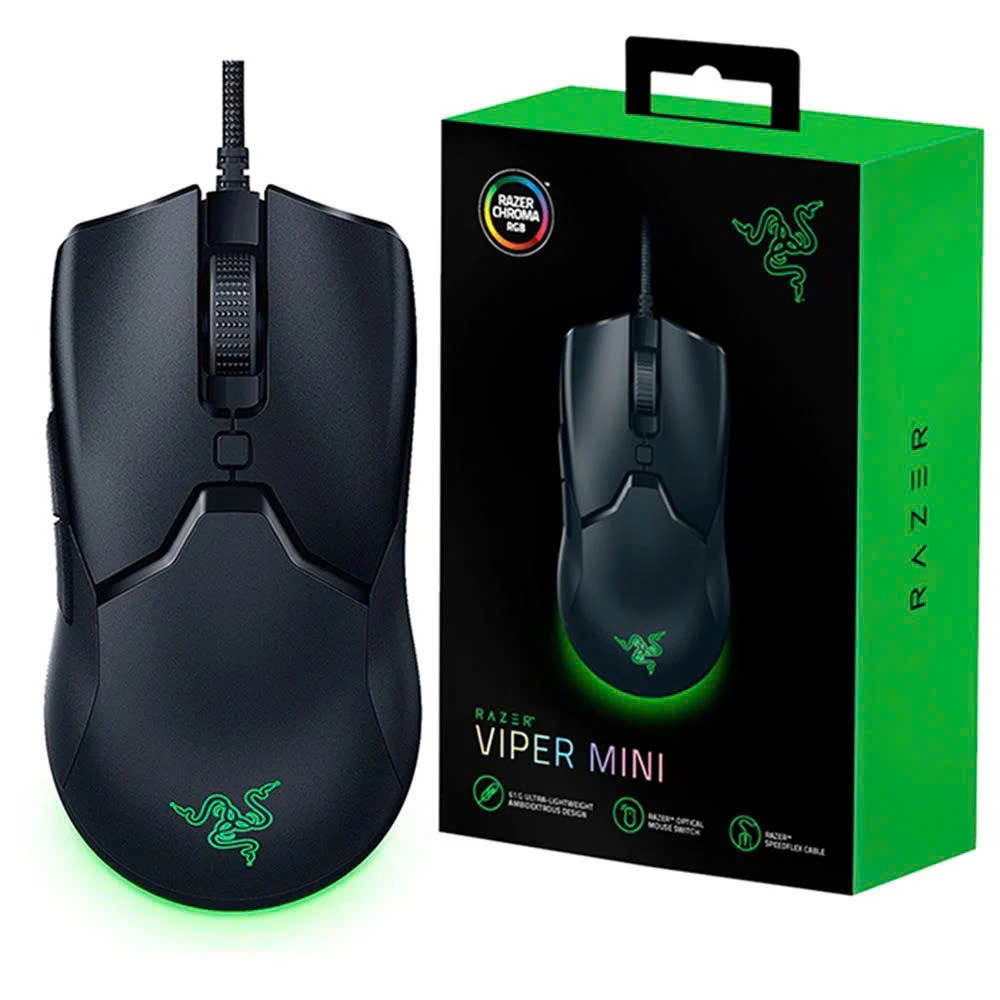 Chuột có dây Razer Viper led RGB chuyên game siêu đẹp [BH 3 Tháng]