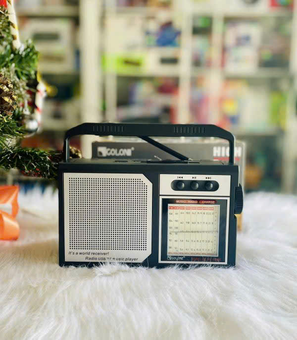 Loa bluetooth cổ điển Rx-329Bt kiêm loa nghe pháp, nghe fm, nghe nhạc thẻ nhớ [BH 6 Tháng]