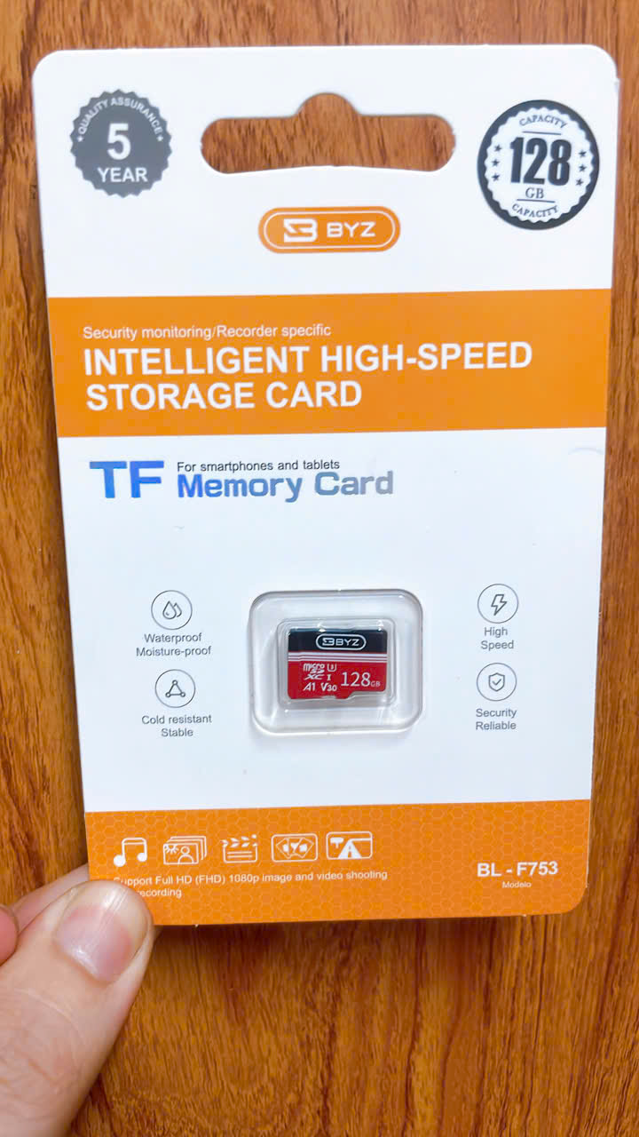 Thẻ nhớ Micro SDXC BYZ 128gb Class 10 chính hãng [BH 1 Năm]
