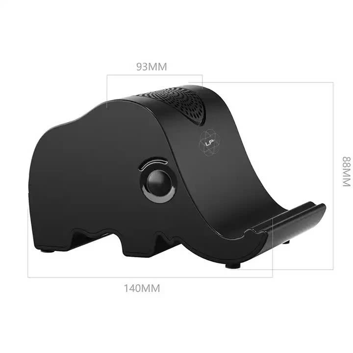 Loa bluetooth không dây LP-V63 hình voi kiêm giá đỡ điện thoại đa năng [Bh 1 Tháng]6l8