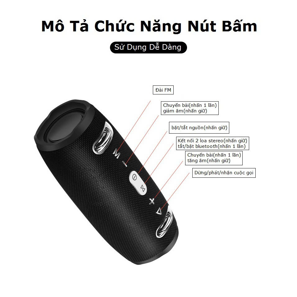 Loa bluetooth JBL Xtreme 2 mini công suất 40w kèm dây đeo siêu đẹp [BH 3 Tháng]6l8