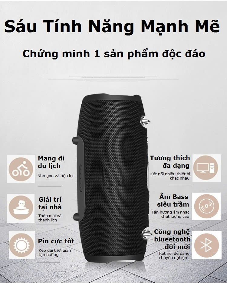 Loa bluetooth JBL Xtreme 2 mini công suất 40w kèm dây đeo siêu đẹp [BH 3 Tháng]6l8