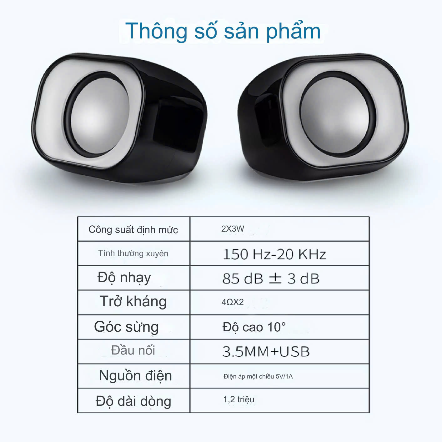 Loa vi tính HP DHS-2111 mẫu loa xí ngầu chính hãng [BH 6 Tháng]6l8