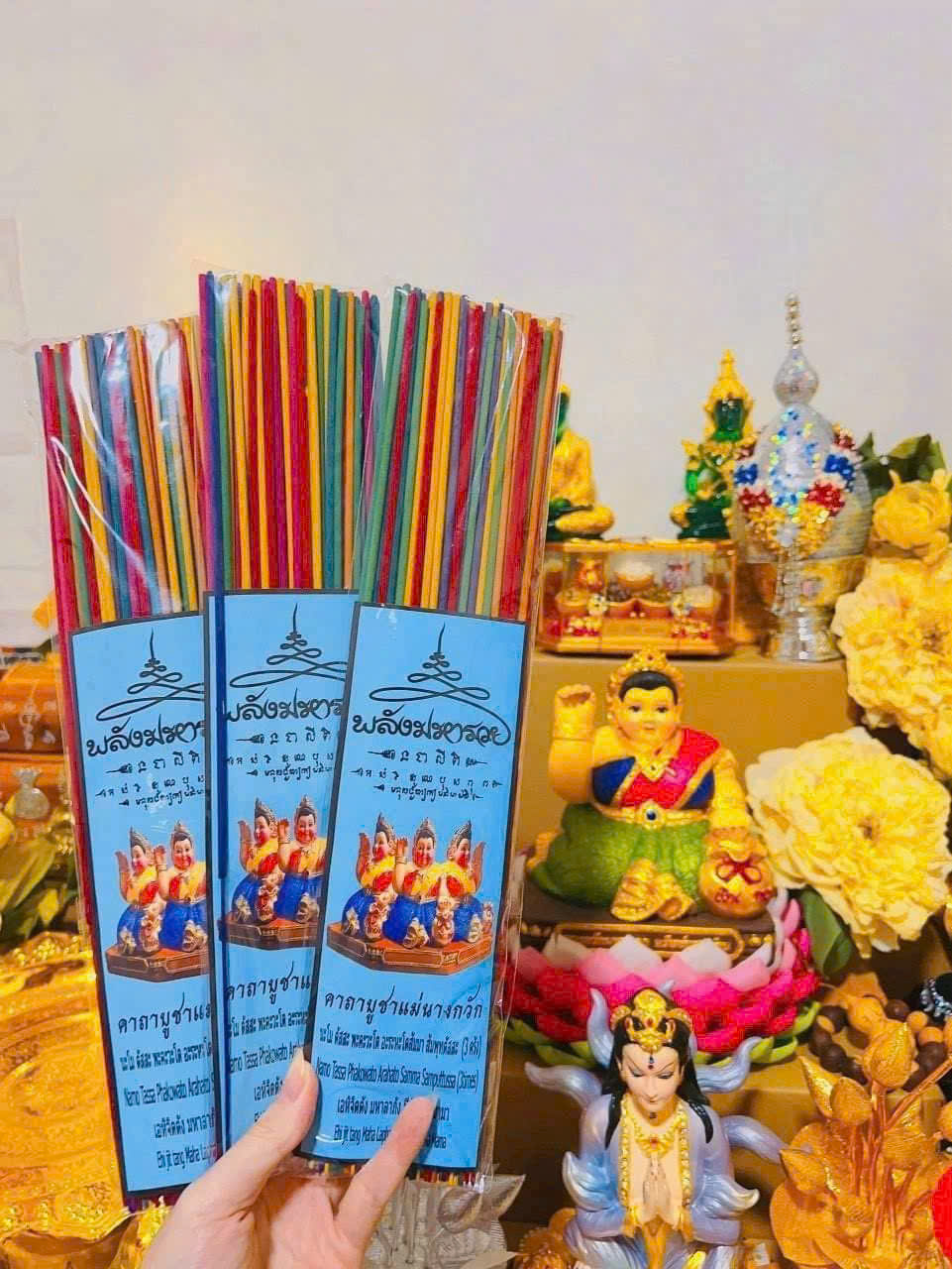 1 Bịch nhang nhiều màu Thái Lan