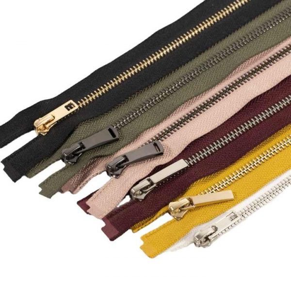 Chọn Mua Dây Khóa Kéo Kim Loại Chuẩn Cho May Mặc