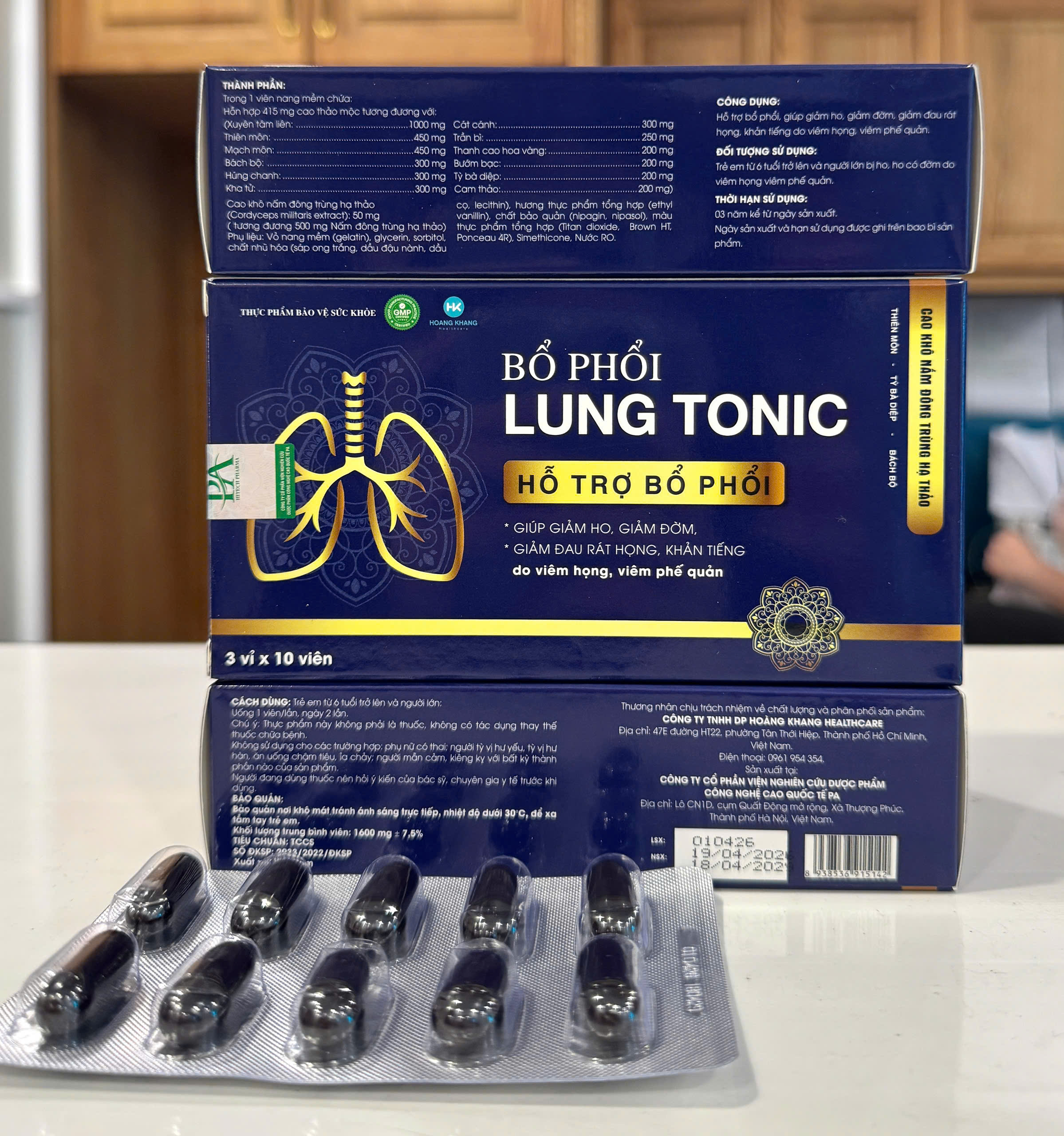 Thuốc bổ phổi: Giải pháp hỗ trợ sức khỏe đường hô hấp hiệu quả