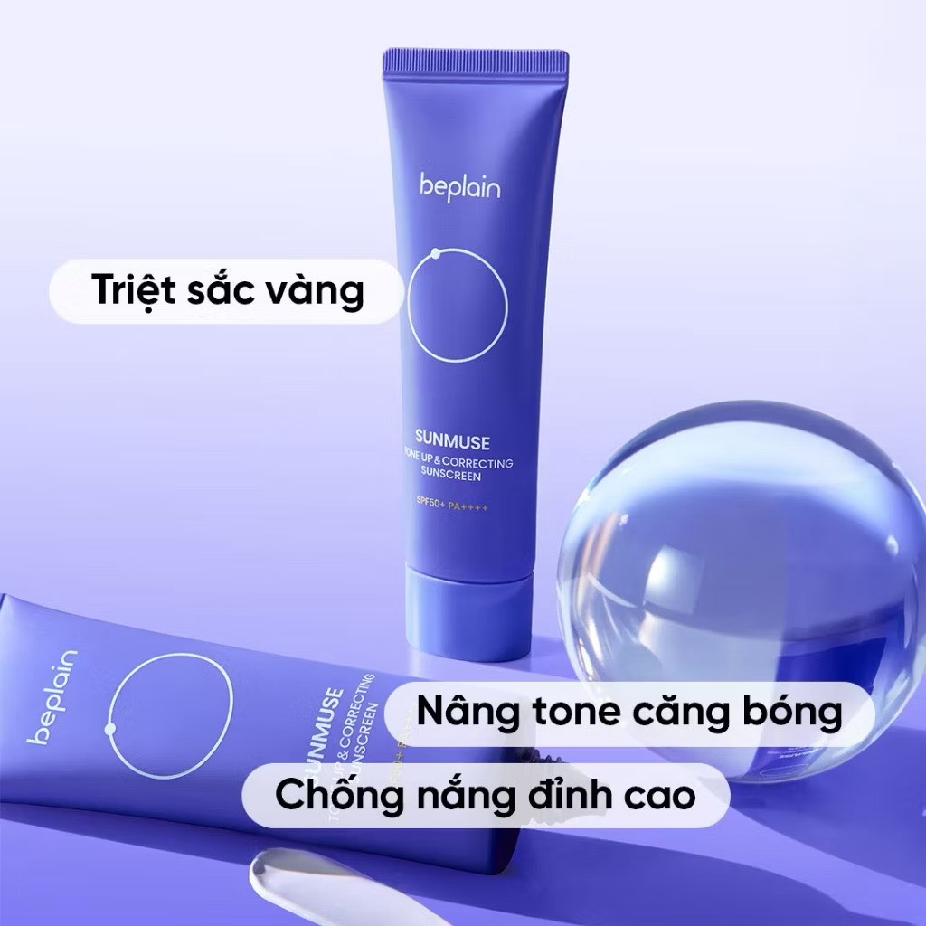 Kem chống nắng Beplain Sunmuse SPF50+PA++++ 50ml