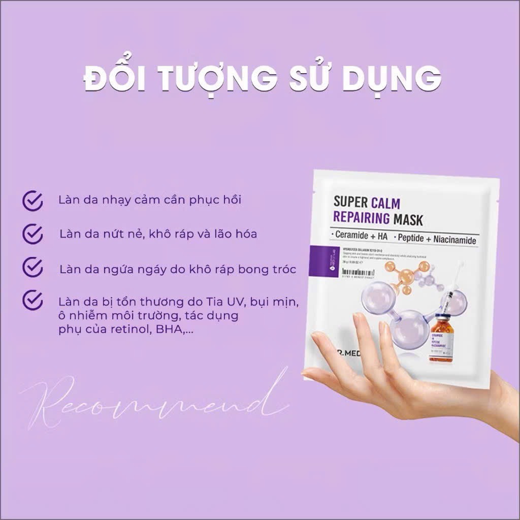Mặt Nạ Super Clam Repairing Mask Phục Hồi Làm Dịu Da Cấp Tốc