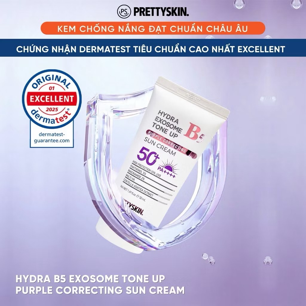 Kem Chống Nắng Pretty Skin B5 SPF50+PA++++ 50ml