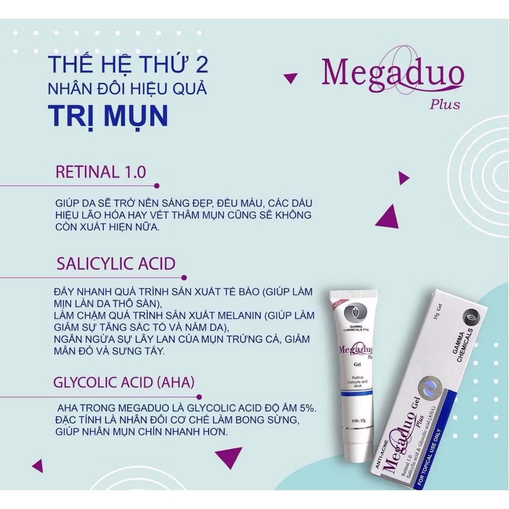 Kem Trị Mụn Megaduo Gel