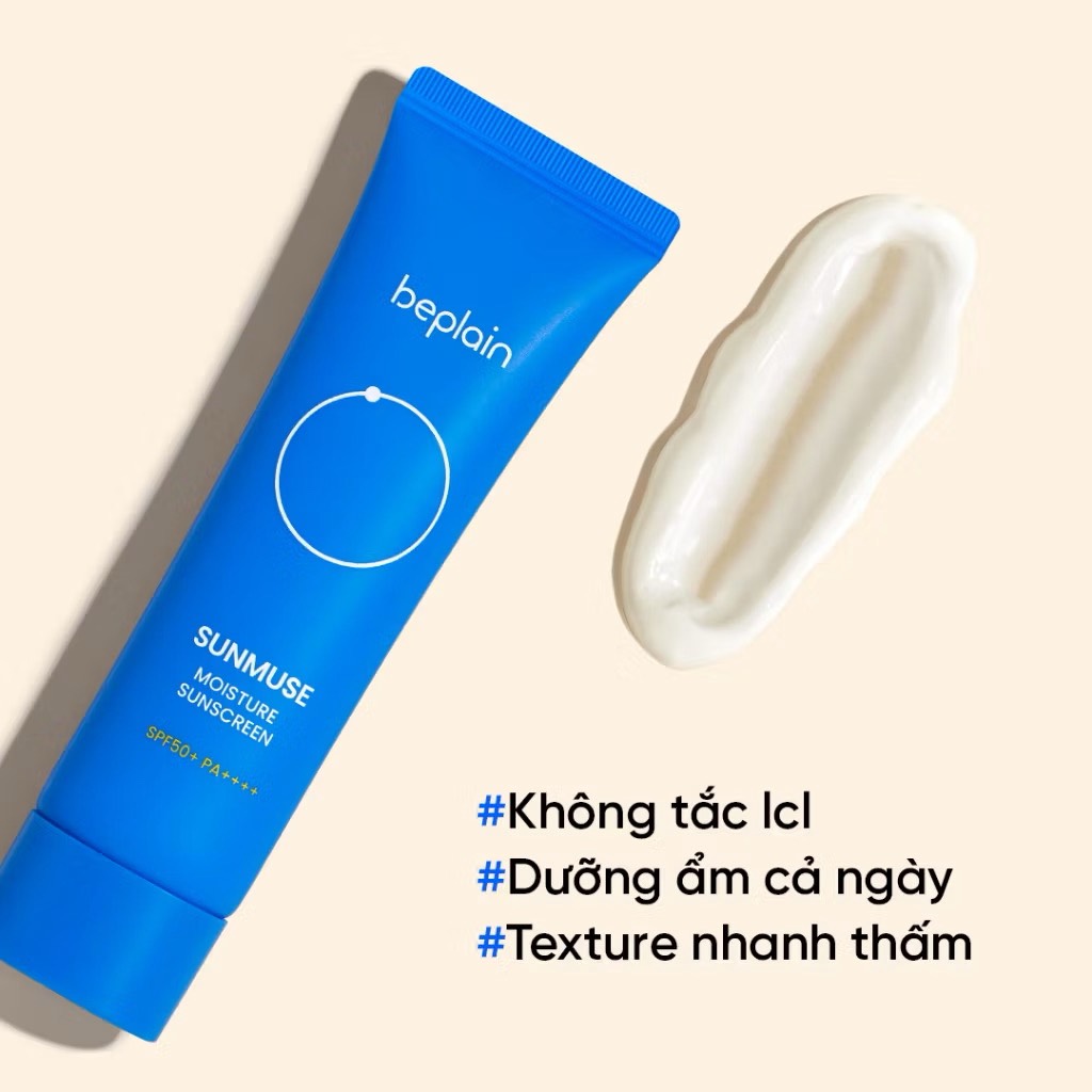 Kem chống nắng Beplain Sunmuse SPF50+PA++++ 50ml