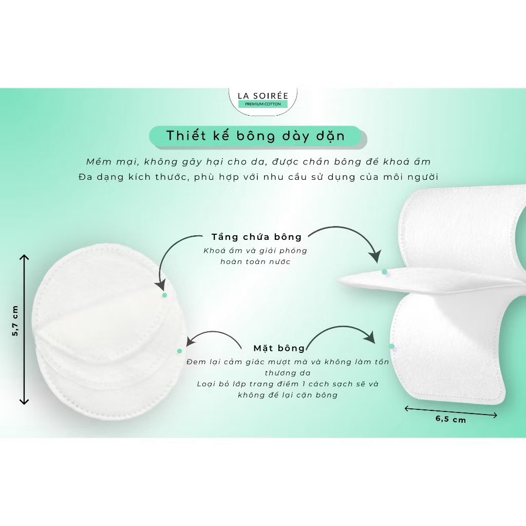 Bông Tẩy Trang La Soirée
