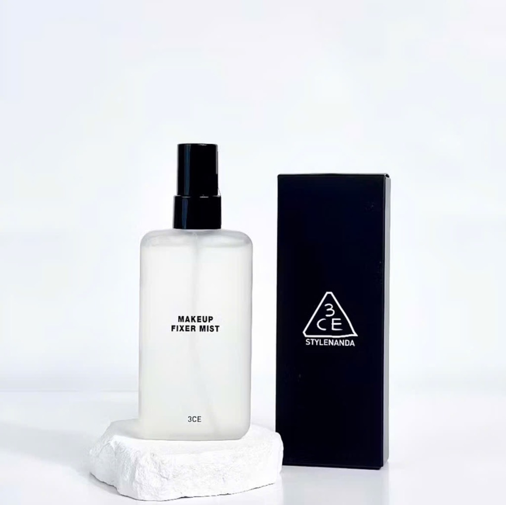 Xịt Khoáng Khoá Nền 3CE Makeup Fixer Mist Cấp Ẩm 100ml
