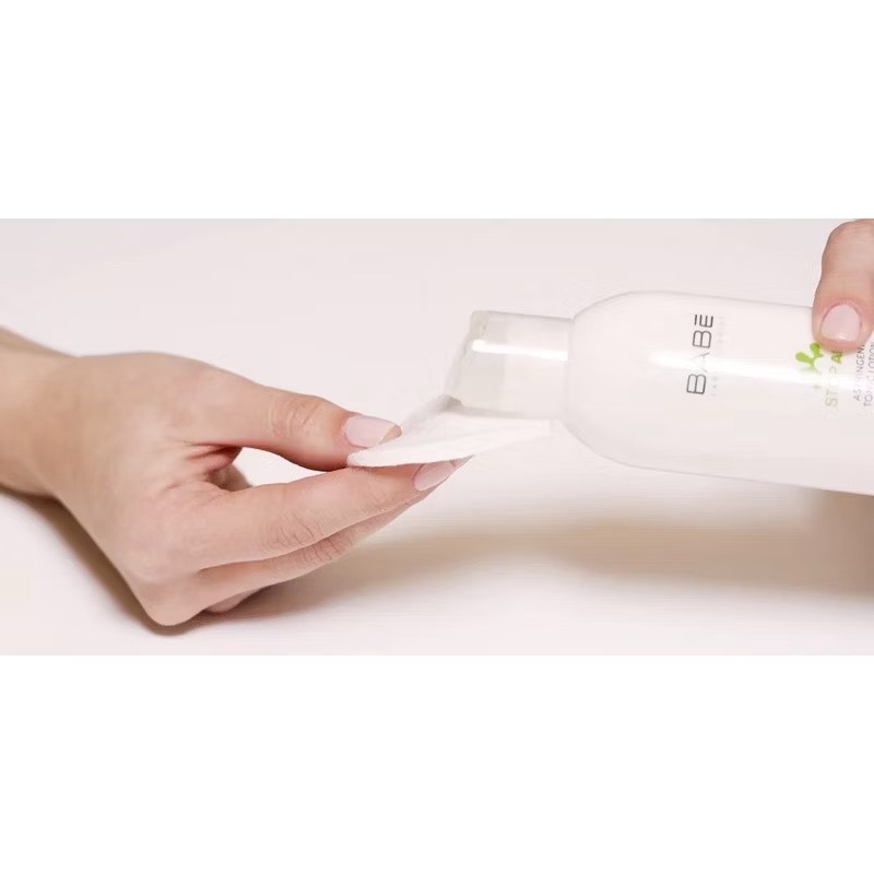 Toner cân bằng da BABE Stop AKN Astringent Tonic Lotion dành cho da dầu mụn 250ml