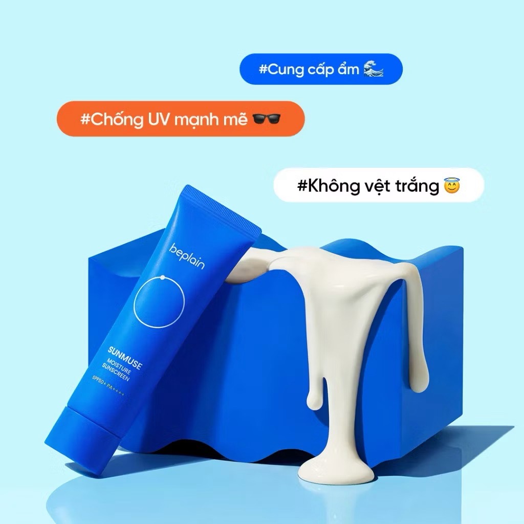 Kem chống nắng Beplain Sunmuse SPF50+PA++++ 50ml