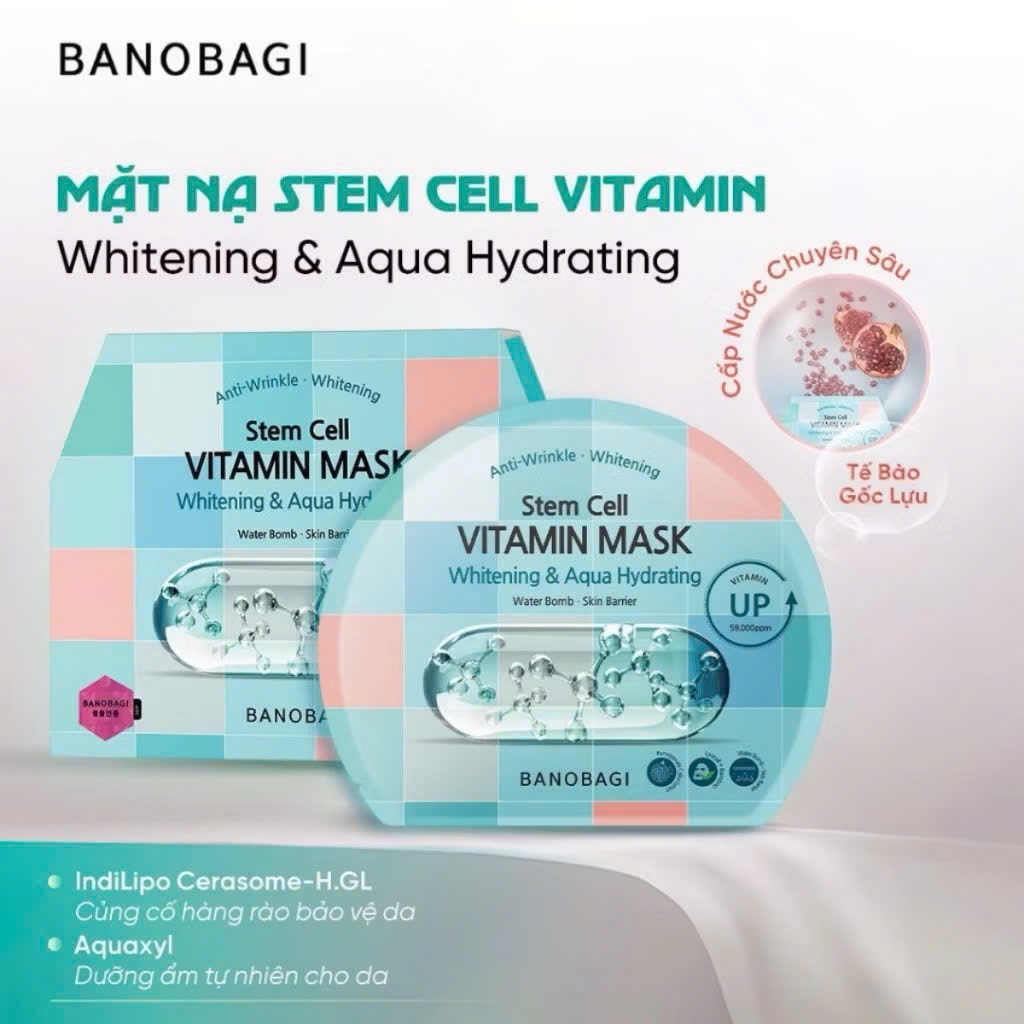 Mặt Nạ Banobagi Stem Cell Vitamin Mask