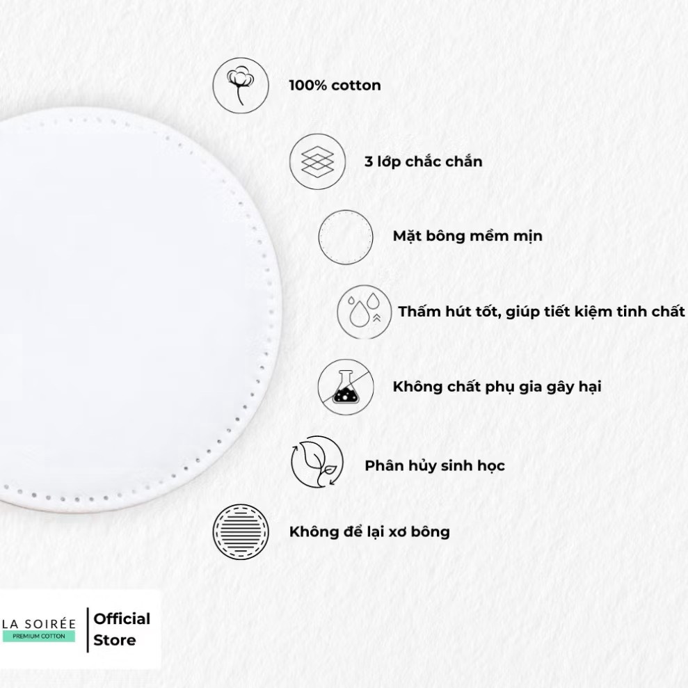 Bông Tẩy Trang La Soirée