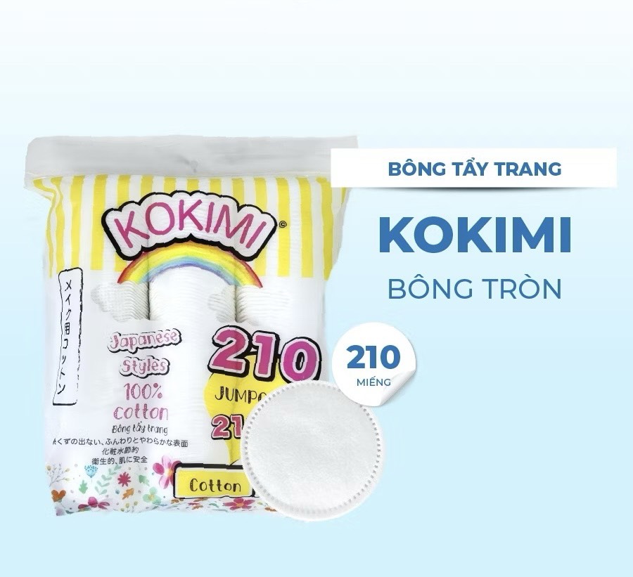 Bông Tẩy Trang Kokimi