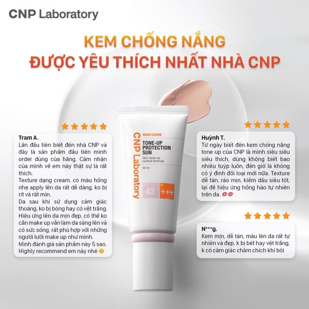 Kem Chống Nắng CNP Laboratory Tone-Up Protection Sun 50ml